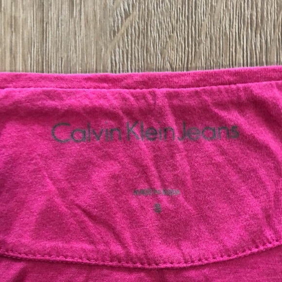 CALVIN KLEIN JEANS Oversized Short Sleeve Tunic Top - Picture 2 of 8